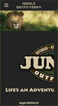 Mobile Screenshot of jungleoutfitters.com