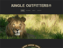Tablet Screenshot of jungleoutfitters.com